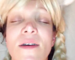 Sex und Blasen mit meiner Frau und Sperma im Mund