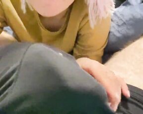 Süße Blondine Amateur-BBW beim hausgemachten Sex